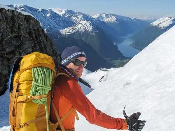 Tredje dag mot Fjærland forbi Bings Gryte