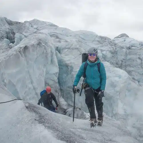 Brevandring på Smørstabbreen i Jotunheimen