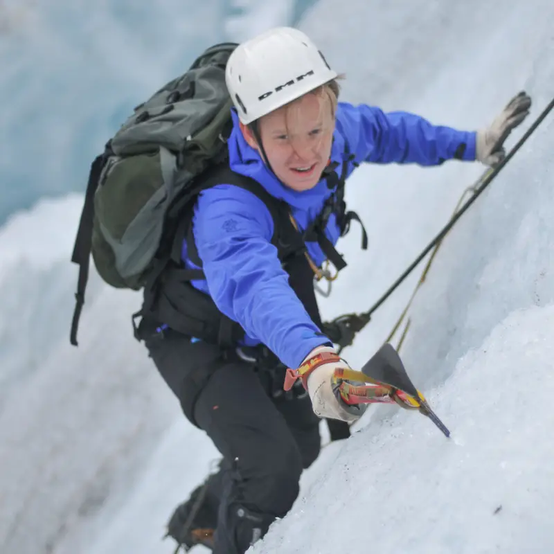 Brekurs for klatrarar på is i Jotunheimen