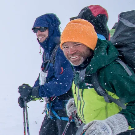 Start på Josten på langs i Fjærland